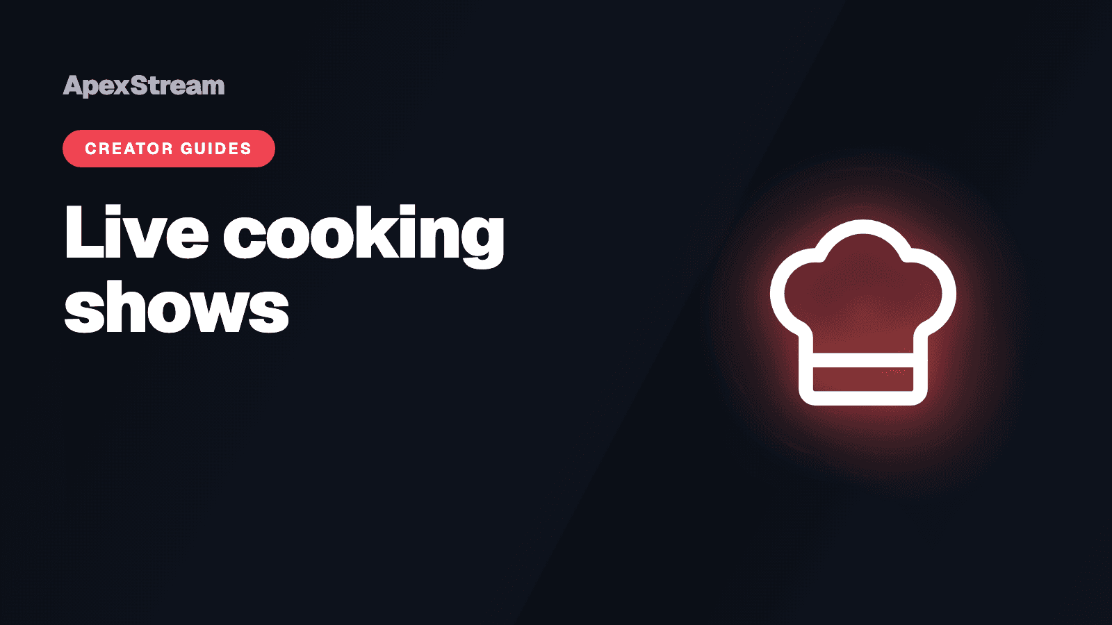 Cooking shows and live demos: framing, overlays, and pace