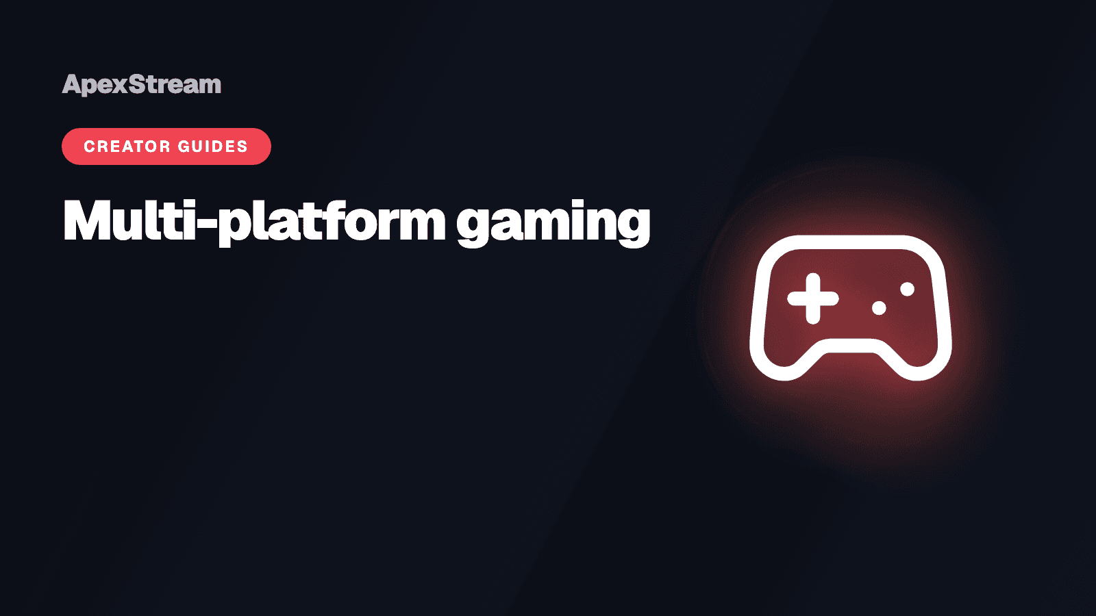 Going multi-platform with your gaming stream — without a second PC